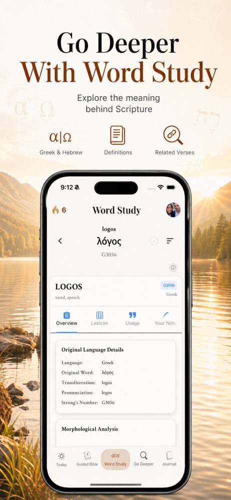 Greek word study of logos, Strong's G3056, with definitions and morphology